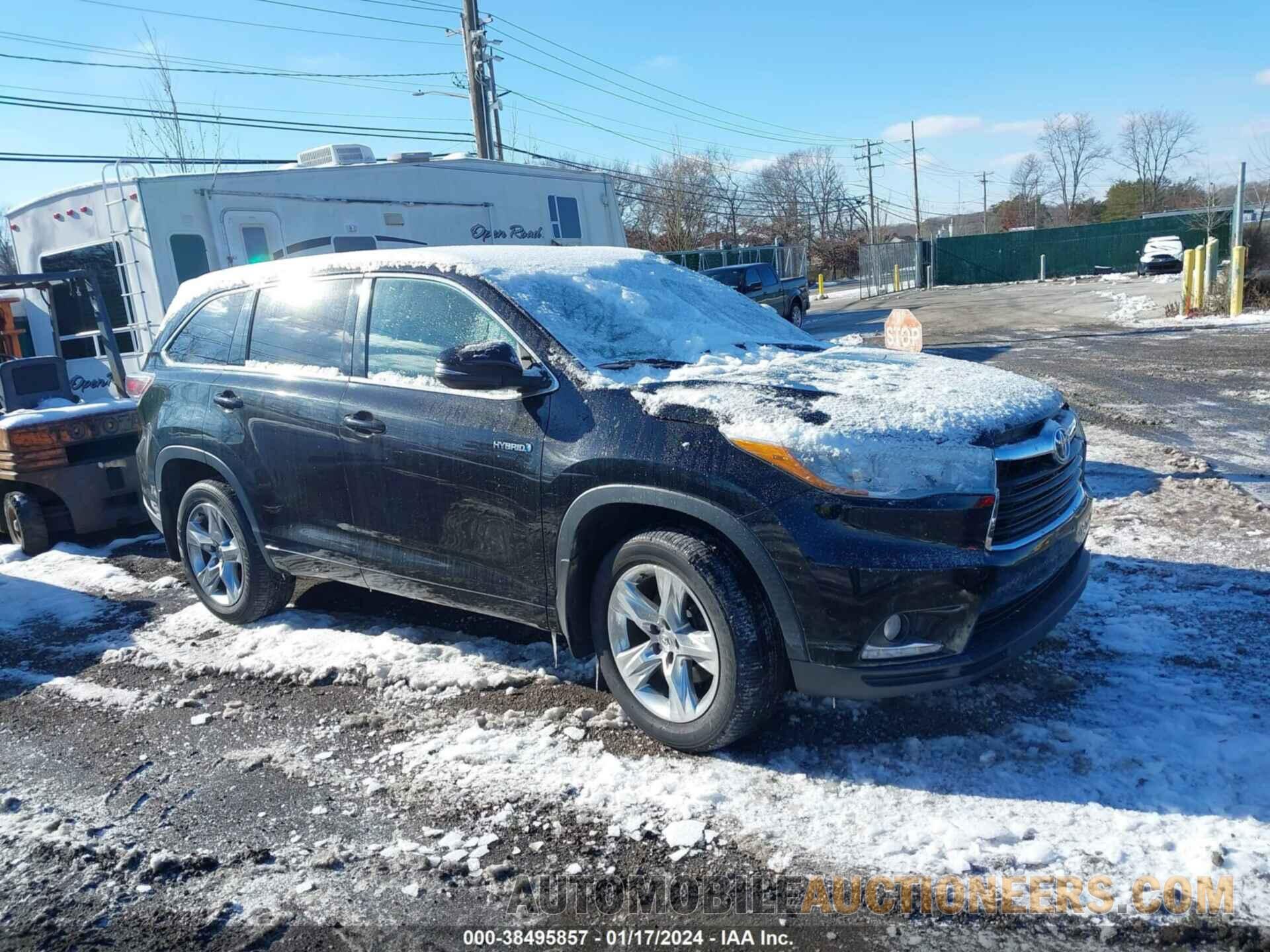 5TDDCRFH2FS011274 TOYOTA HIGHLANDER HYBRID 2015