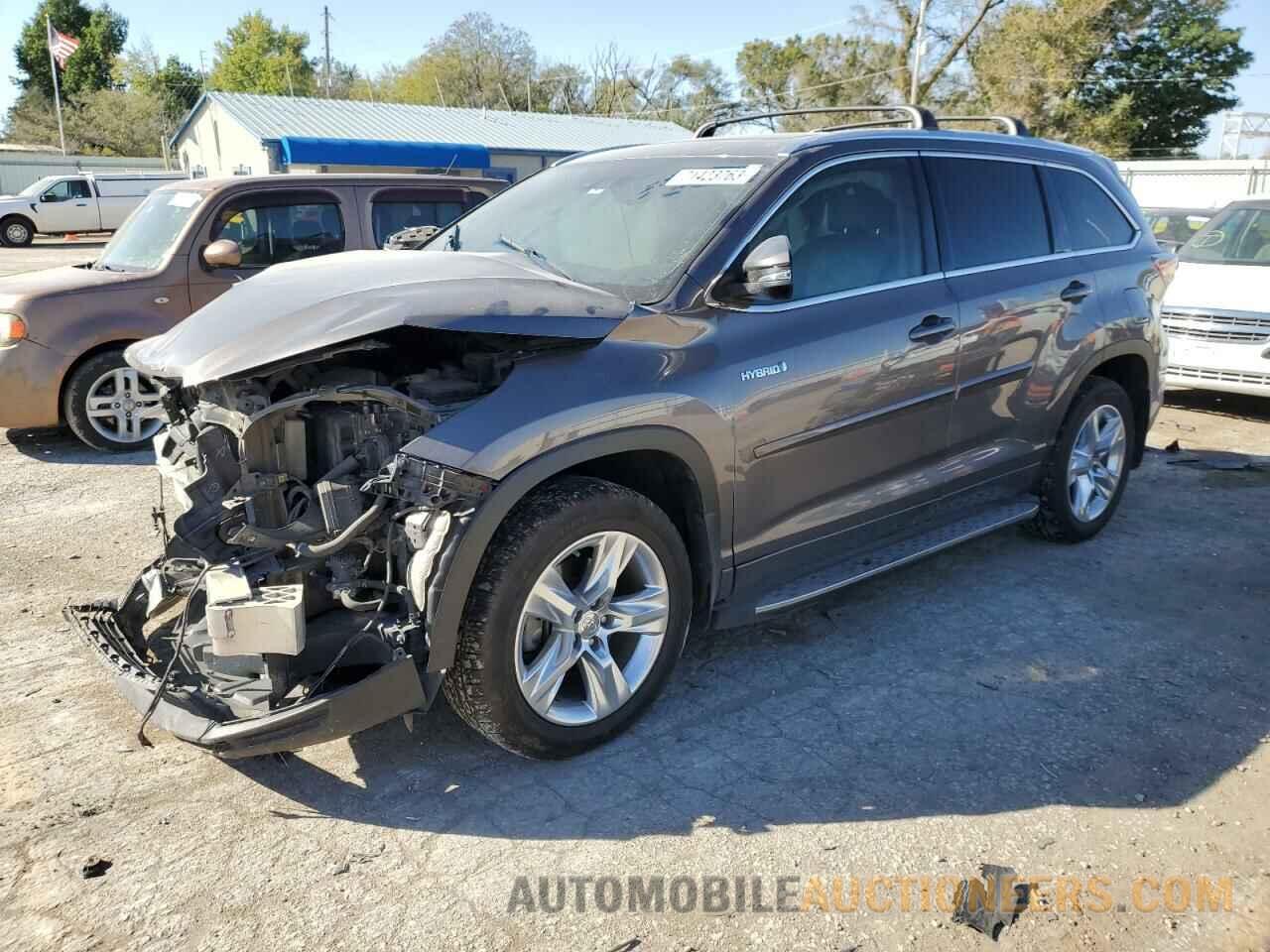 5TDDCRFH2FS012862 TOYOTA HIGHLANDER 2015