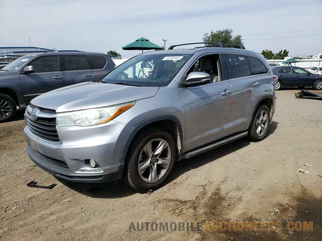 5TDDCRFH2FS013302 TOYOTA HIGHLANDER 2015