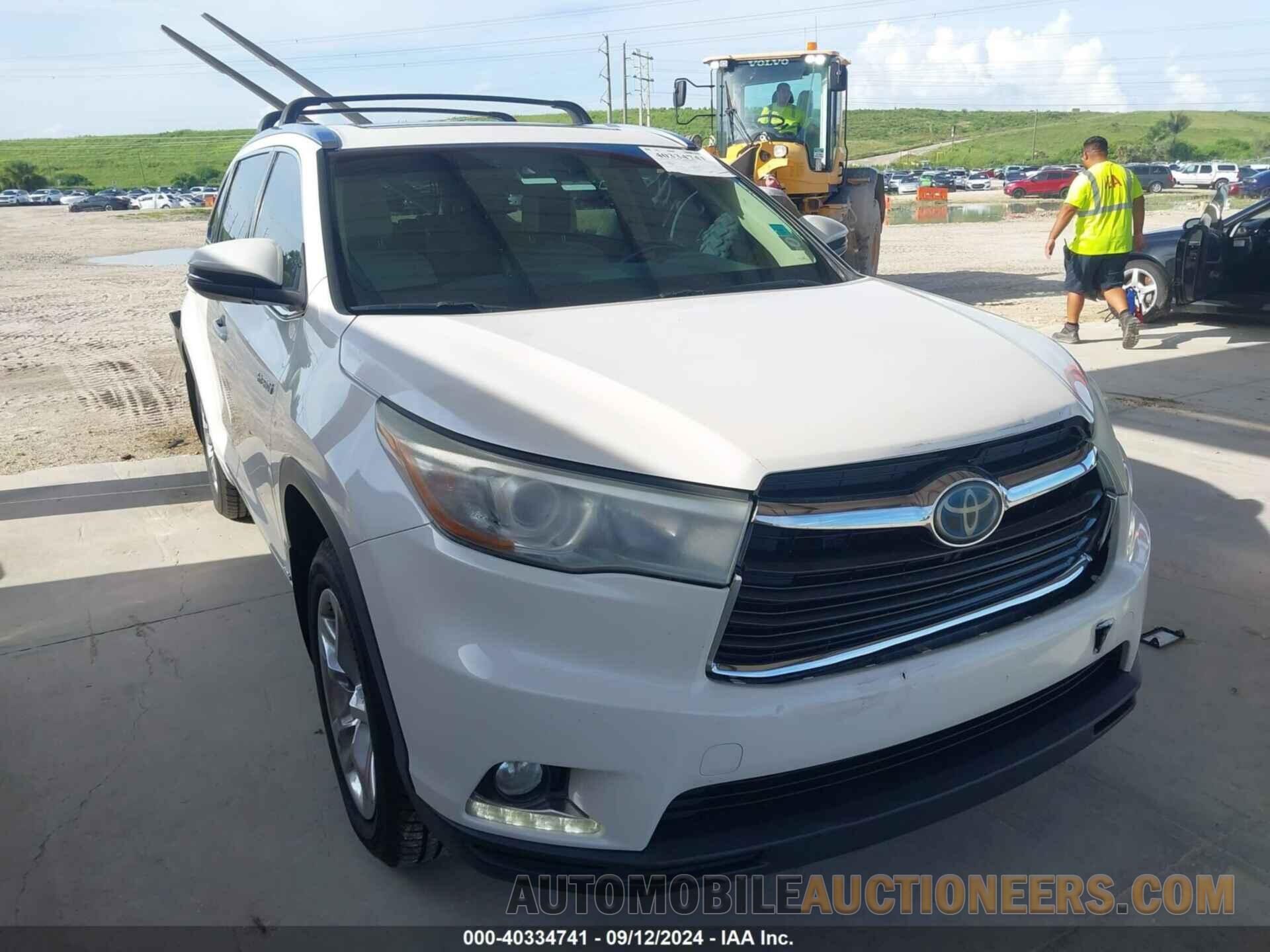 5TDDCRFH2GS013799 TOYOTA HIGHLANDER 2016