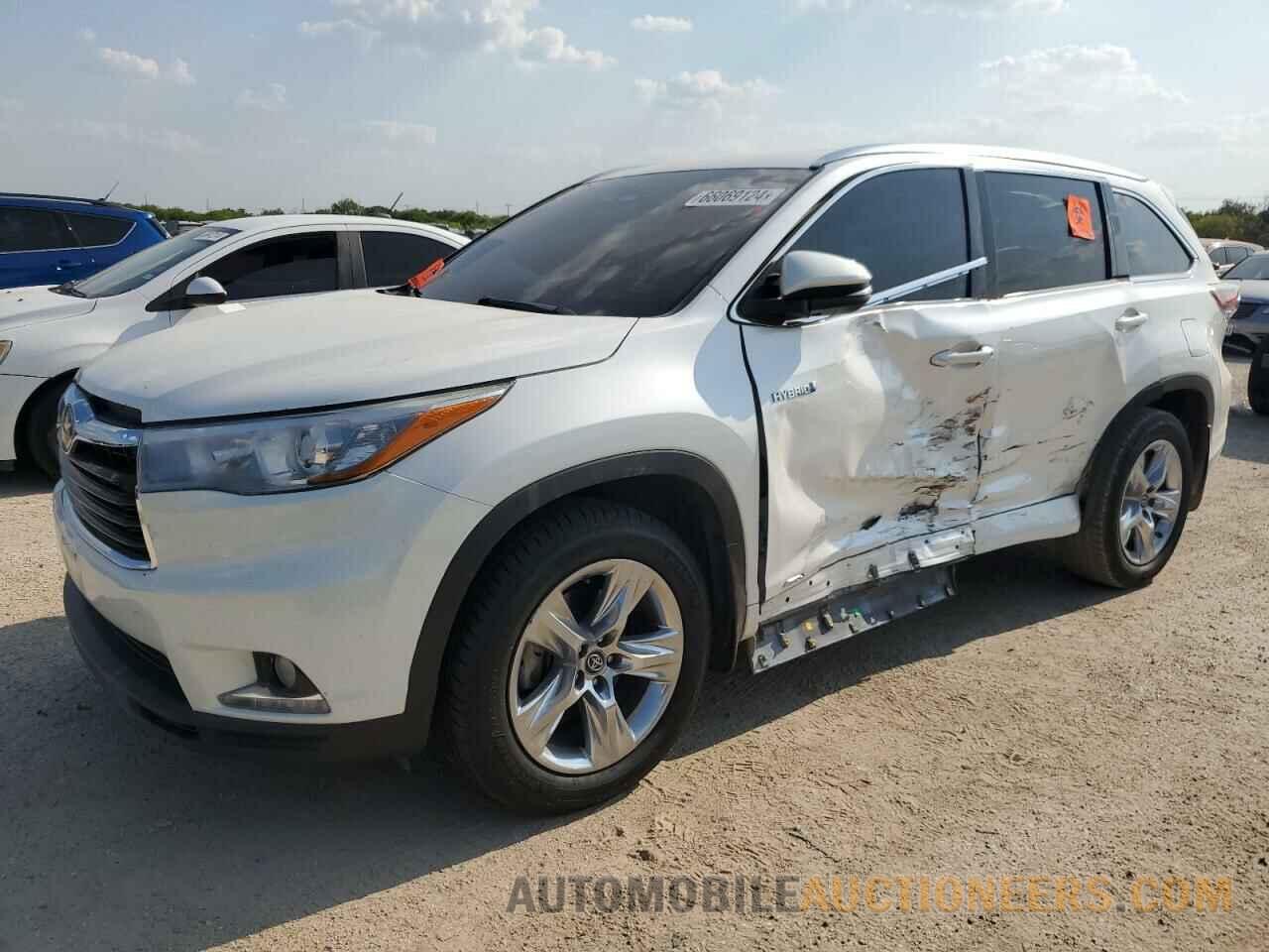 5TDDCRFH2GS017092 TOYOTA HIGHLANDER 2016