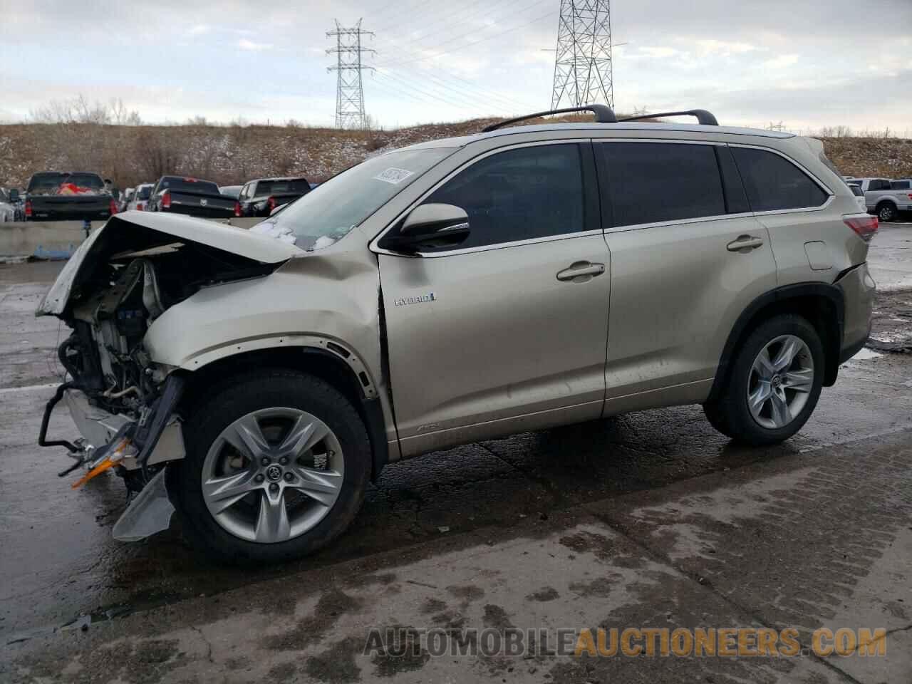 5TDDCRFH2GS019375 TOYOTA HIGHLANDER 2016