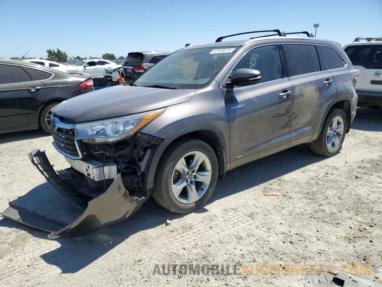 5TDDCRFH3GS016937 TOYOTA HIGHLANDER 2016