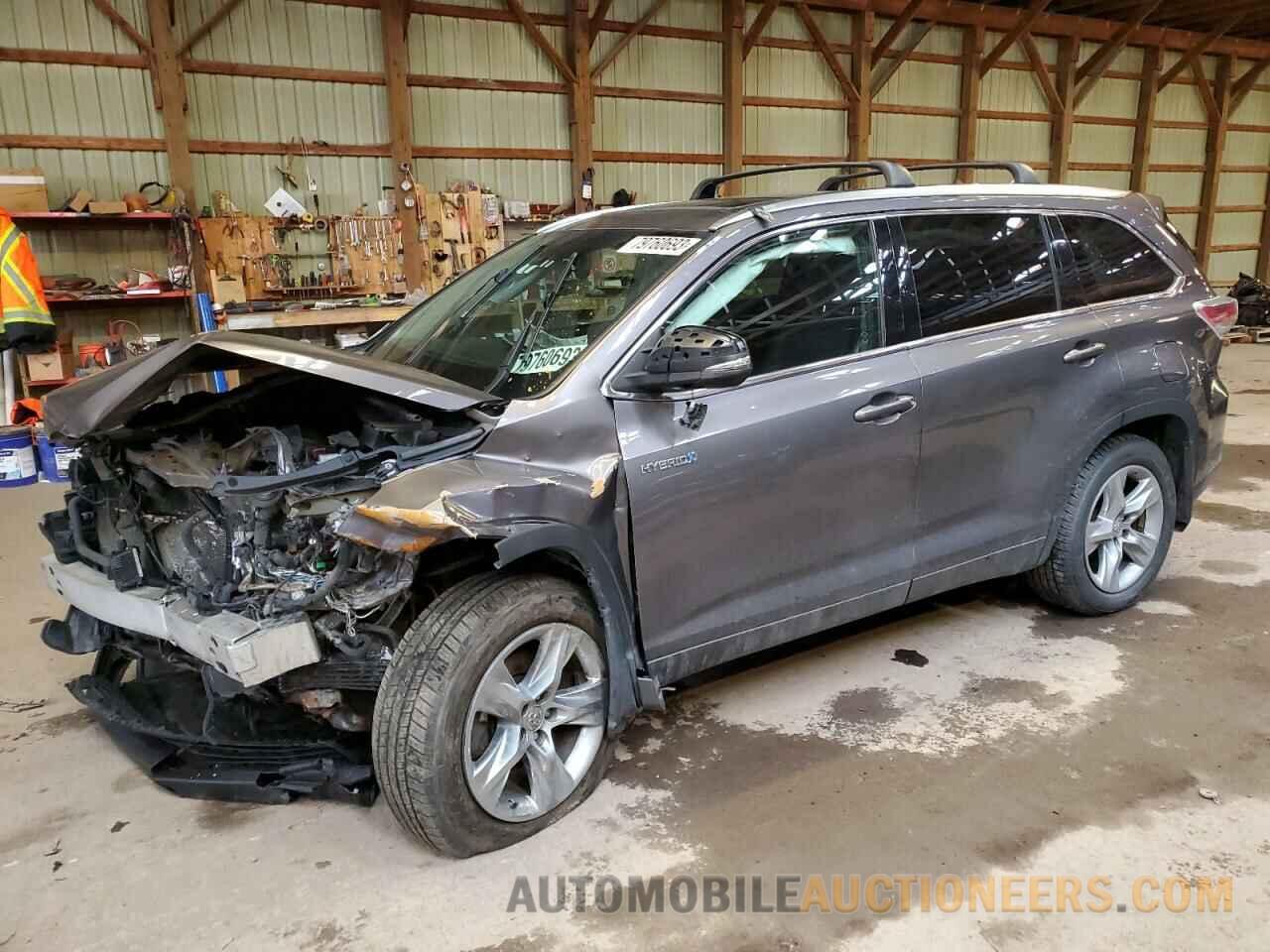 5TDDCRFH4FS007551 TOYOTA HIGHLANDER 2015