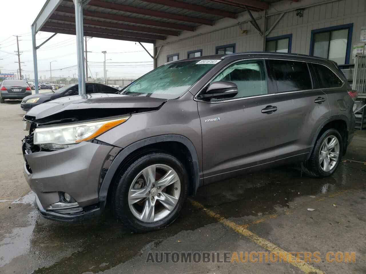 5TDDCRFH4FS007999 TOYOTA HIGHLANDER 2015