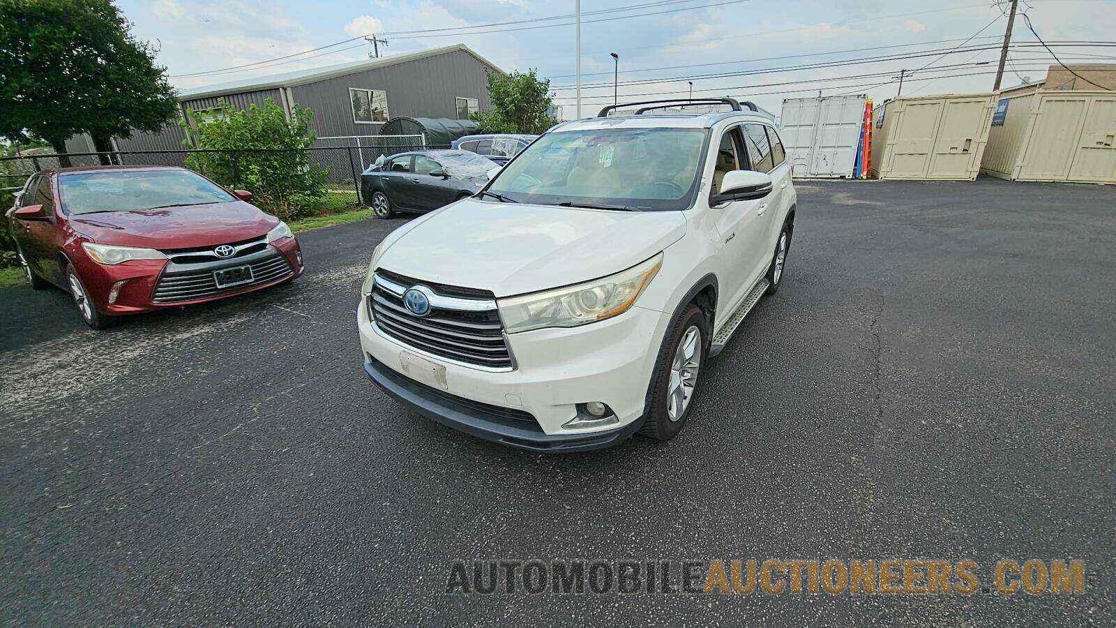 5TDDCRFH4FS010465 Toyota Highlander Hybrid 2015