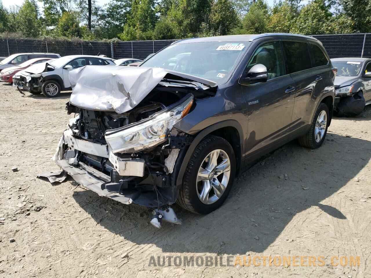 5TDDCRFH4FS013379 TOYOTA HIGHLANDER 2015