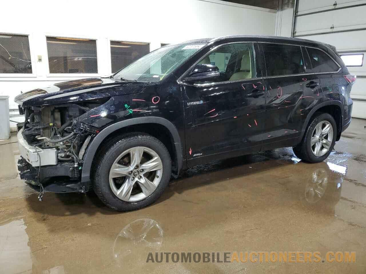 5TDDCRFH4GS018504 TOYOTA HIGHLANDER 2016