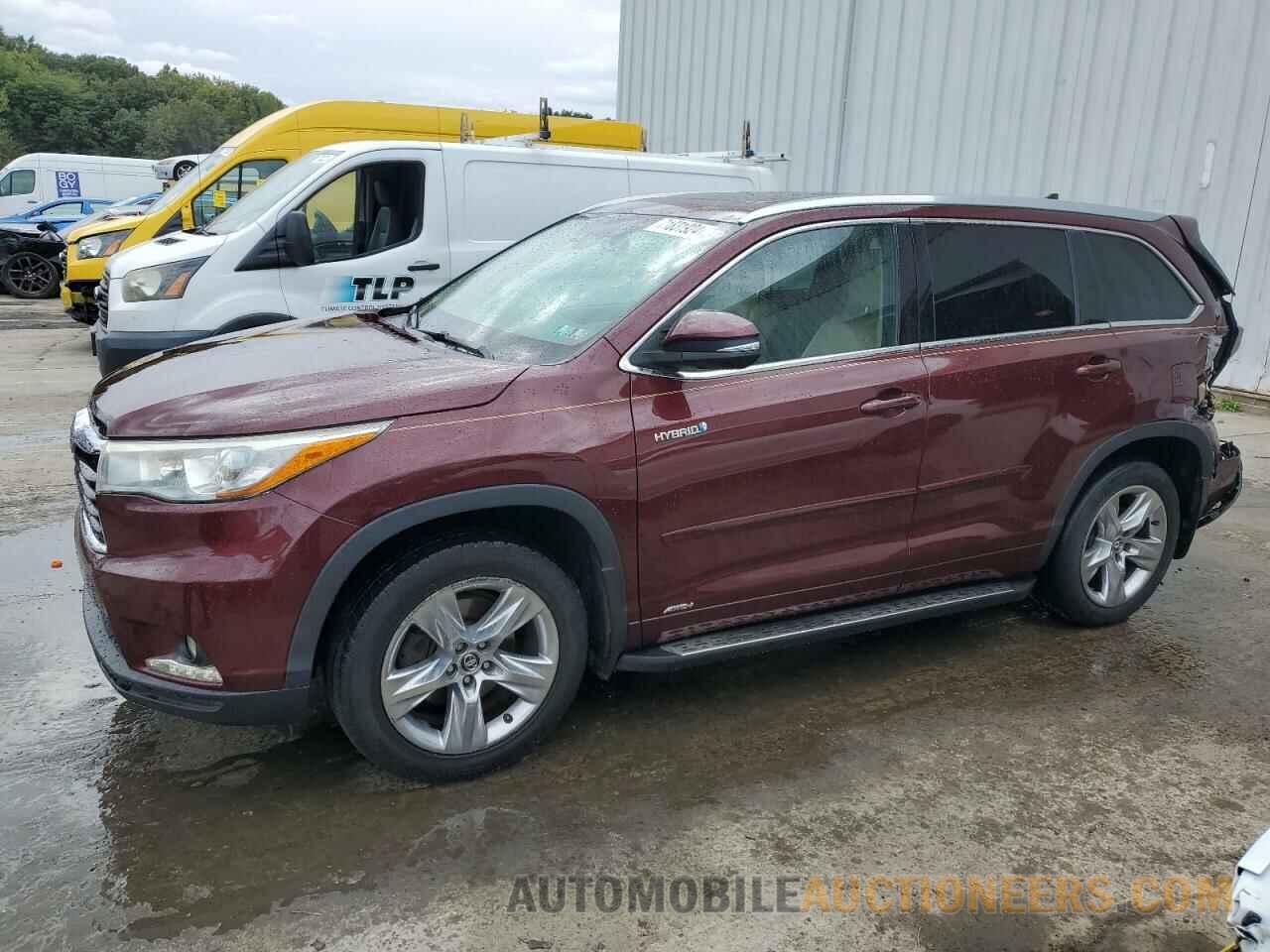 5TDDCRFH5GS014218 TOYOTA HIGHLANDER 2016