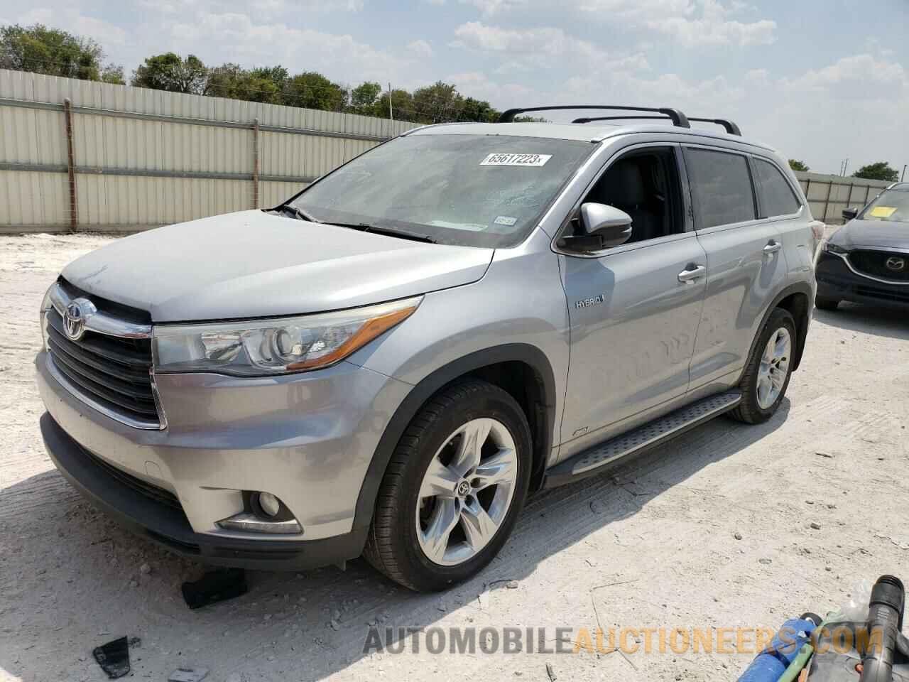 5TDDCRFH5GS014560 TOYOTA HIGHLANDER 2016