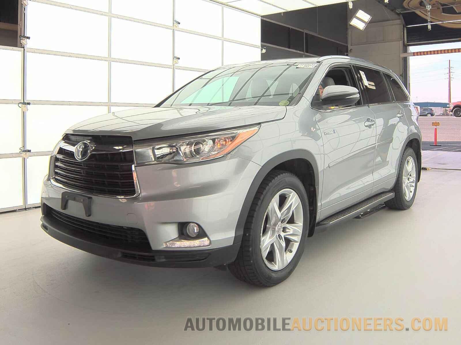 5TDDCRFH6FS012203 Toyota Highlander Hybrid 2015