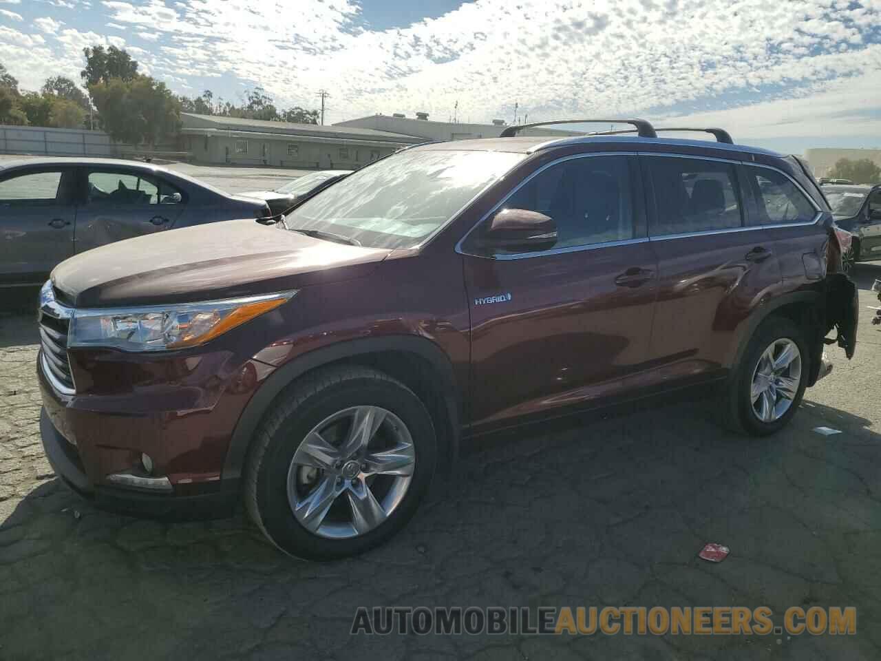 5TDDCRFH6FS012637 TOYOTA HIGHLANDER 2015