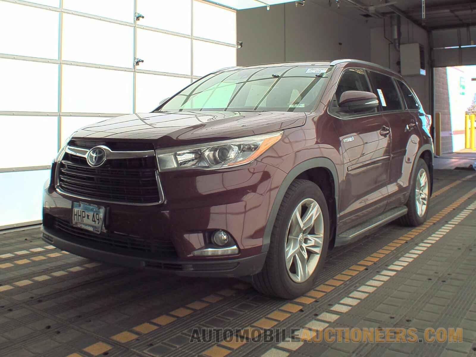 5TDDCRFH6FS012718 Toyota Highlander Hybrid 2015