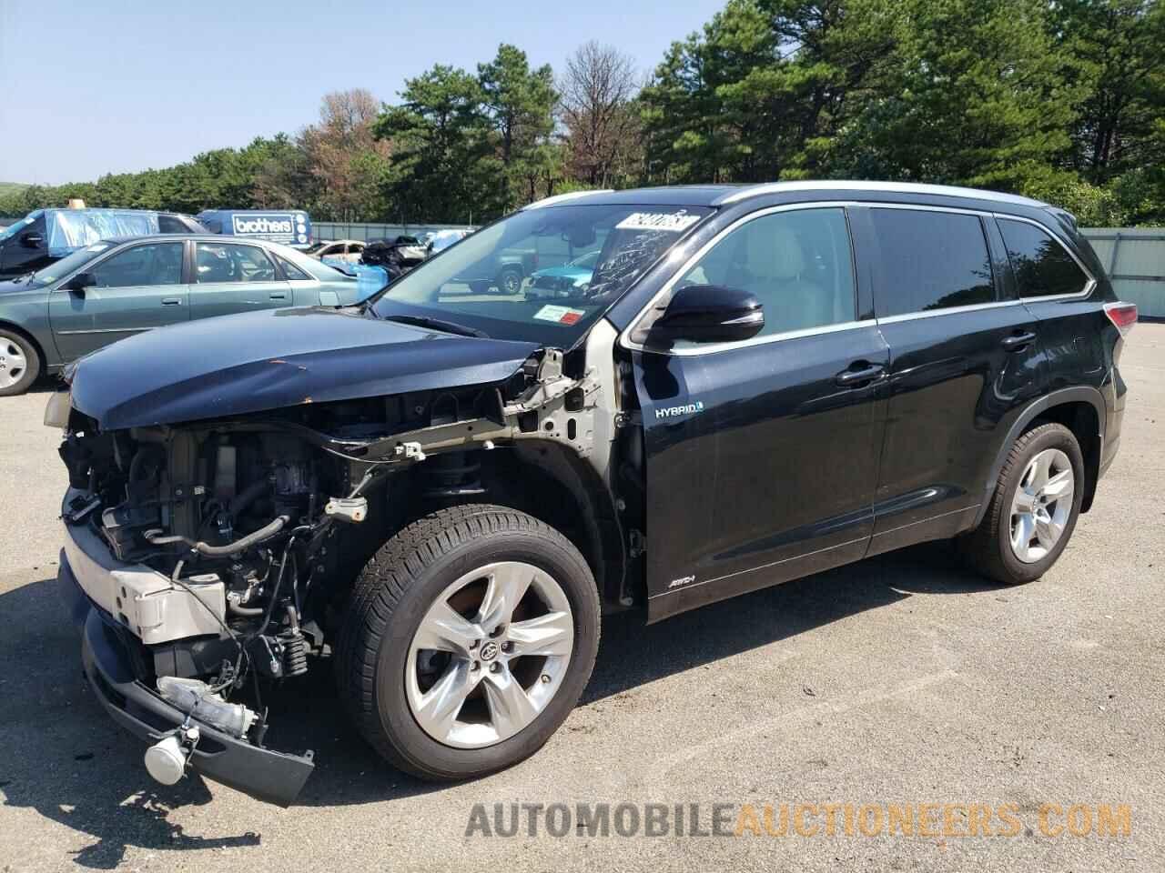 5TDDCRFH6GS016298 TOYOTA HIGHLANDER 2016