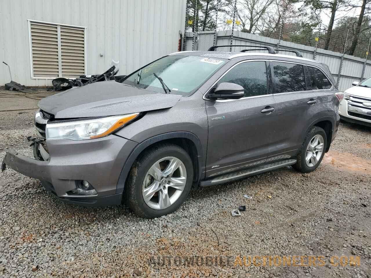 5TDDCRFH6GS017144 TOYOTA HIGHLANDER 2016