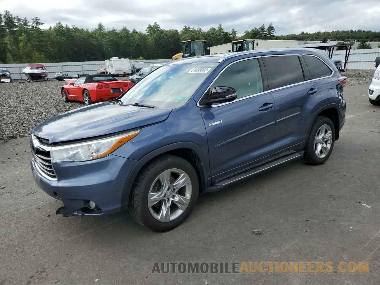 5TDDCRFH7FS010654 TOYOTA HIGHLANDER 2015