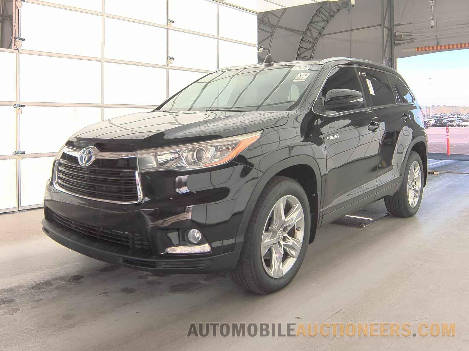 5TDDCRFH7FS011349 Toyota Highlander Hybrid 2015