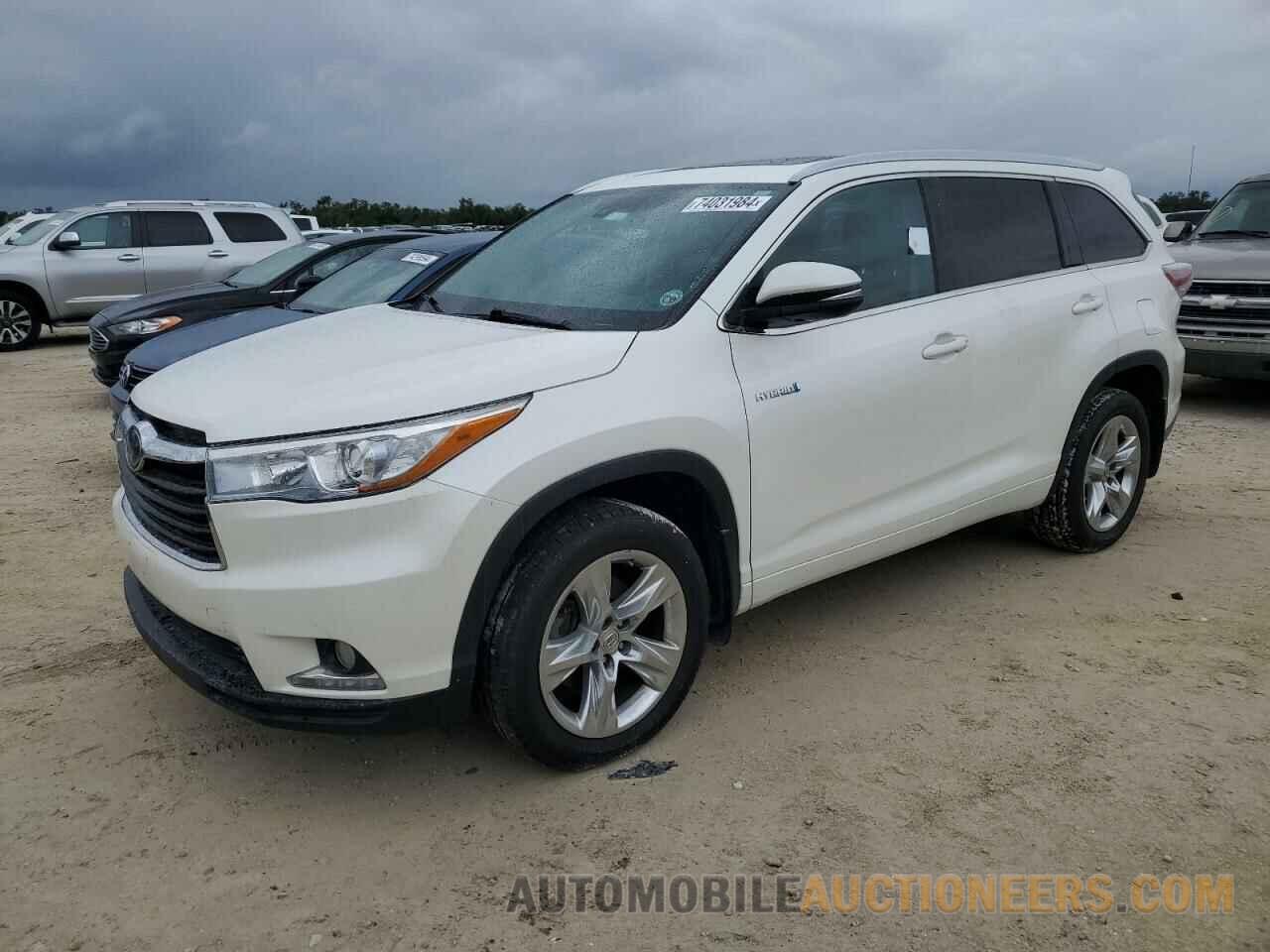 5TDDCRFH7FS012212 TOYOTA HIGHLANDER 2015