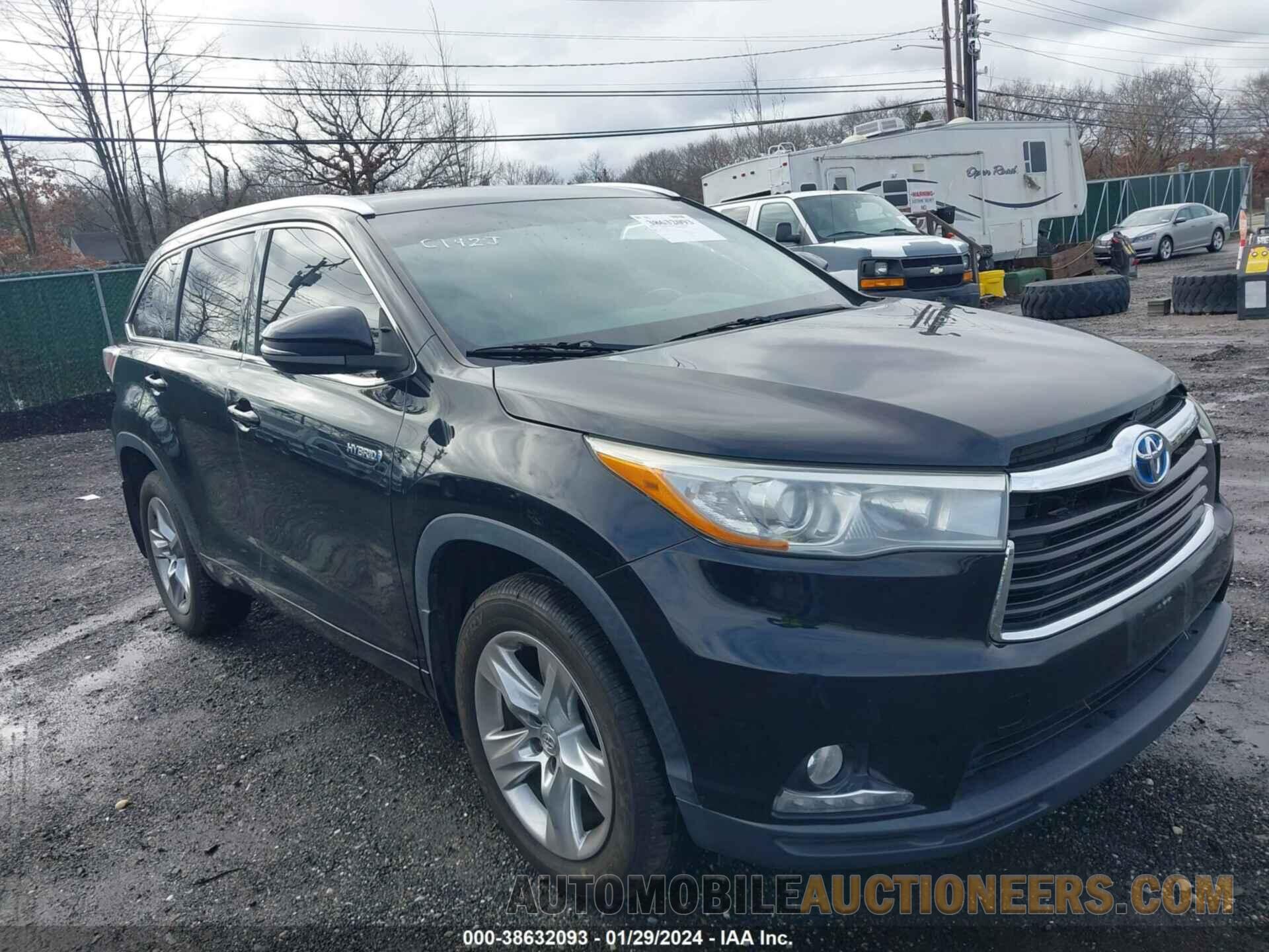 5TDDCRFH7FS013473 TOYOTA HIGHLANDER HYBRID 2015