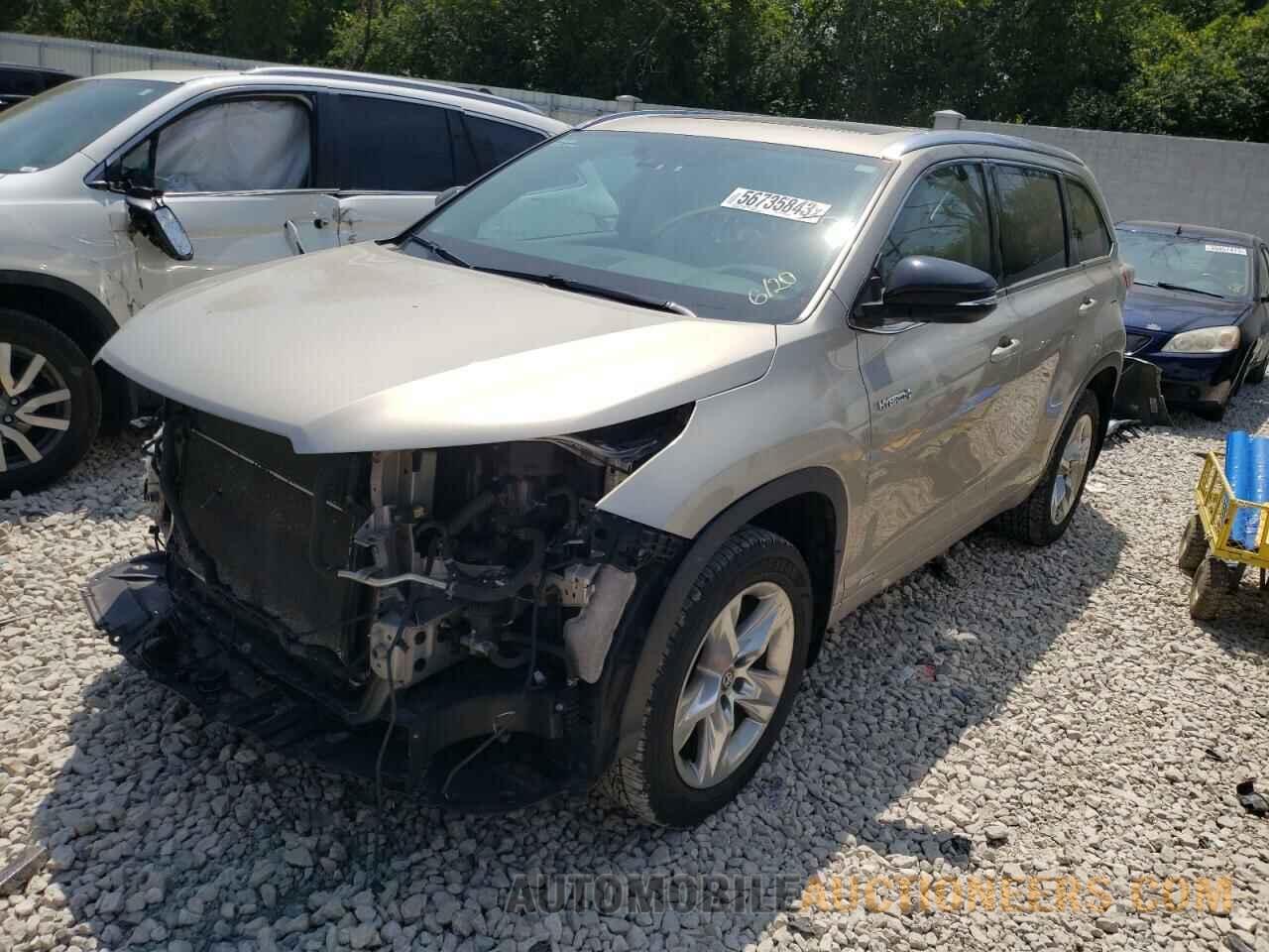 5TDDCRFH7GS020294 TOYOTA HIGHLANDER 2016