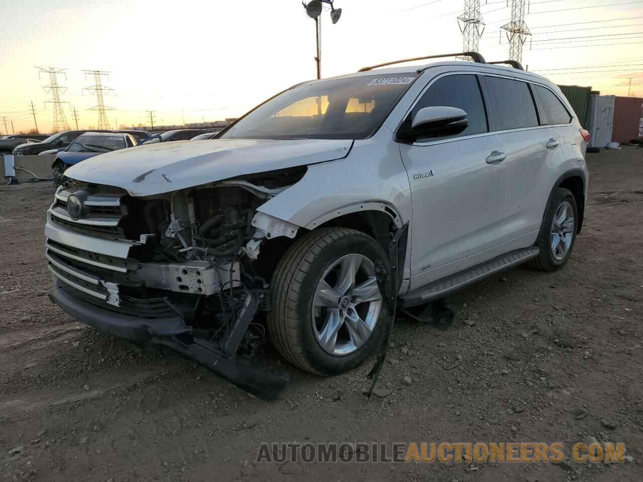 5TDDCRFH8GS015007 TOYOTA HIGHLANDER 2016