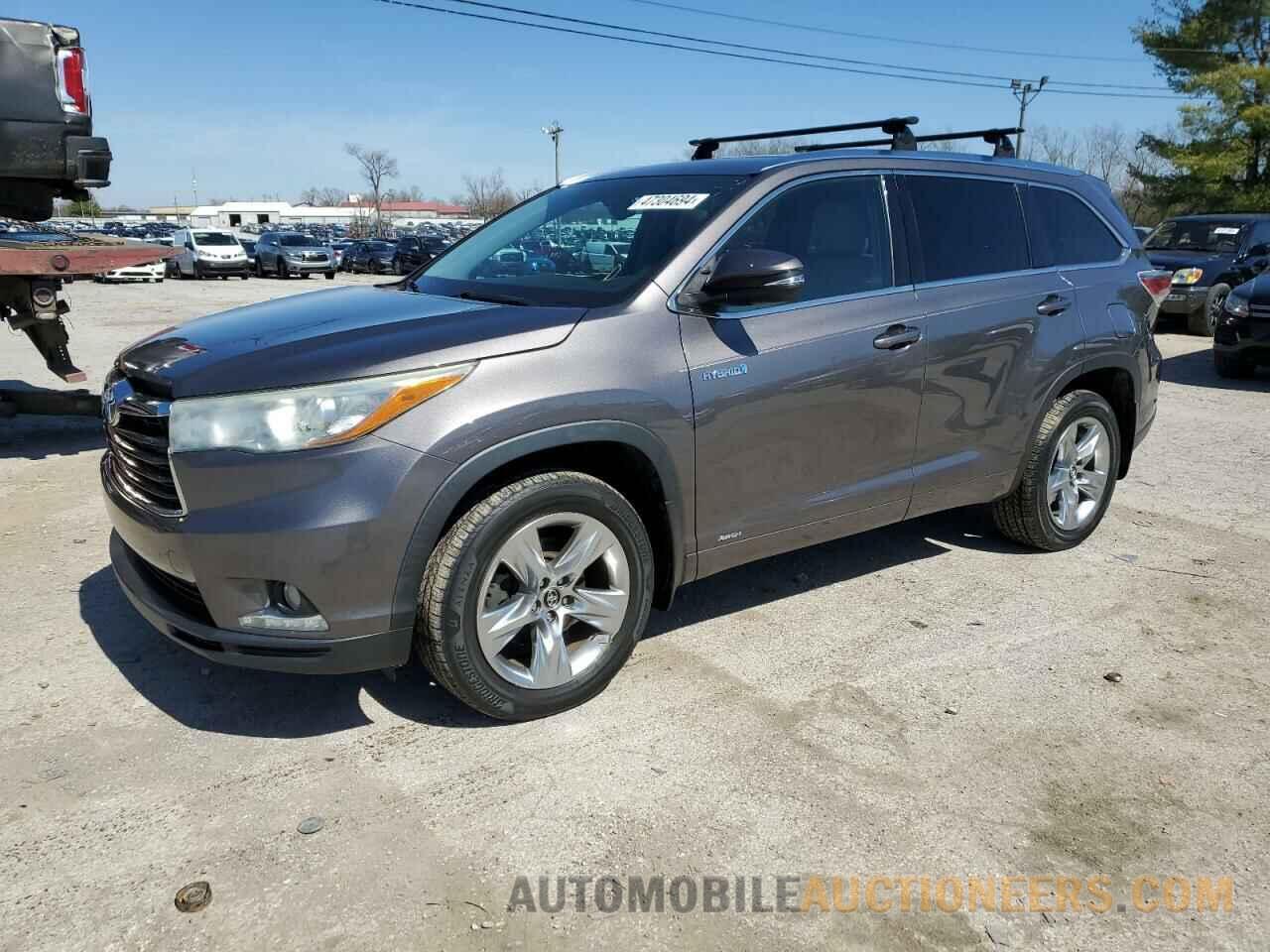 5TDDCRFH8GS015847 TOYOTA HIGHLANDER 2016