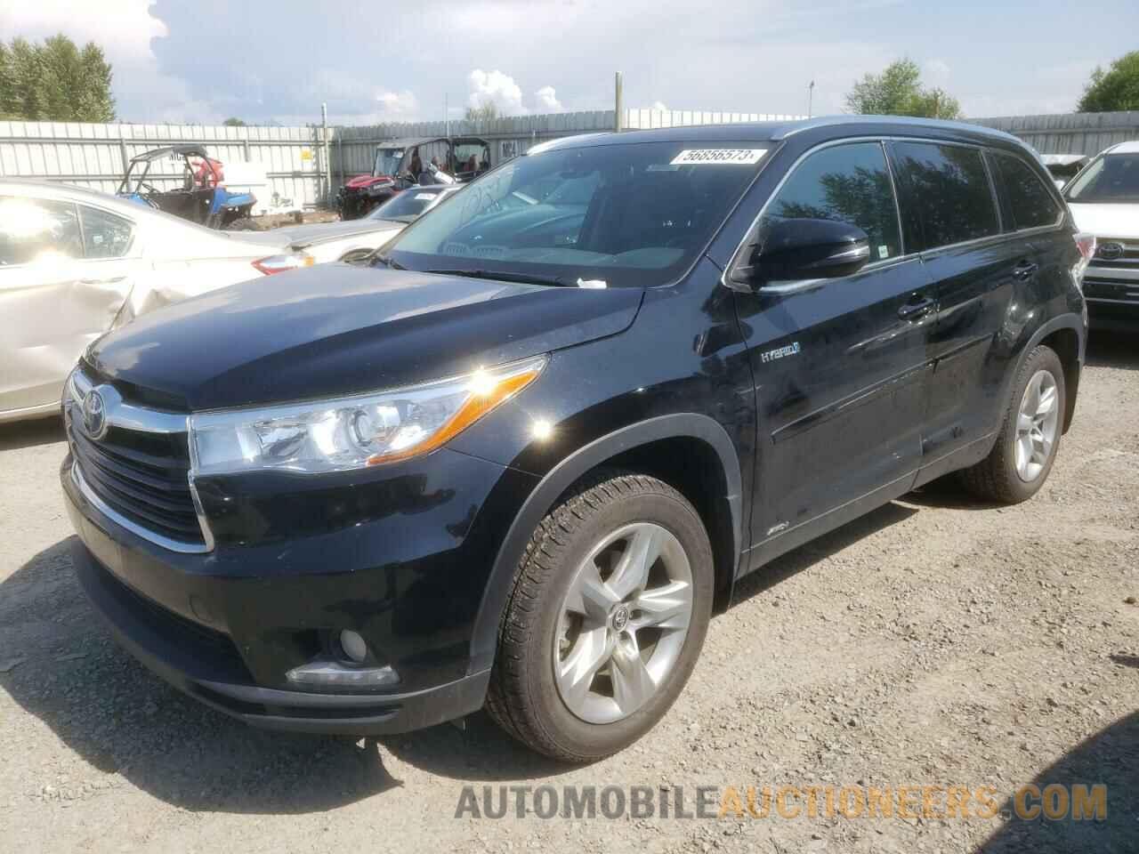 5TDDCRFH8GS017646 TOYOTA HIGHLANDER 2016