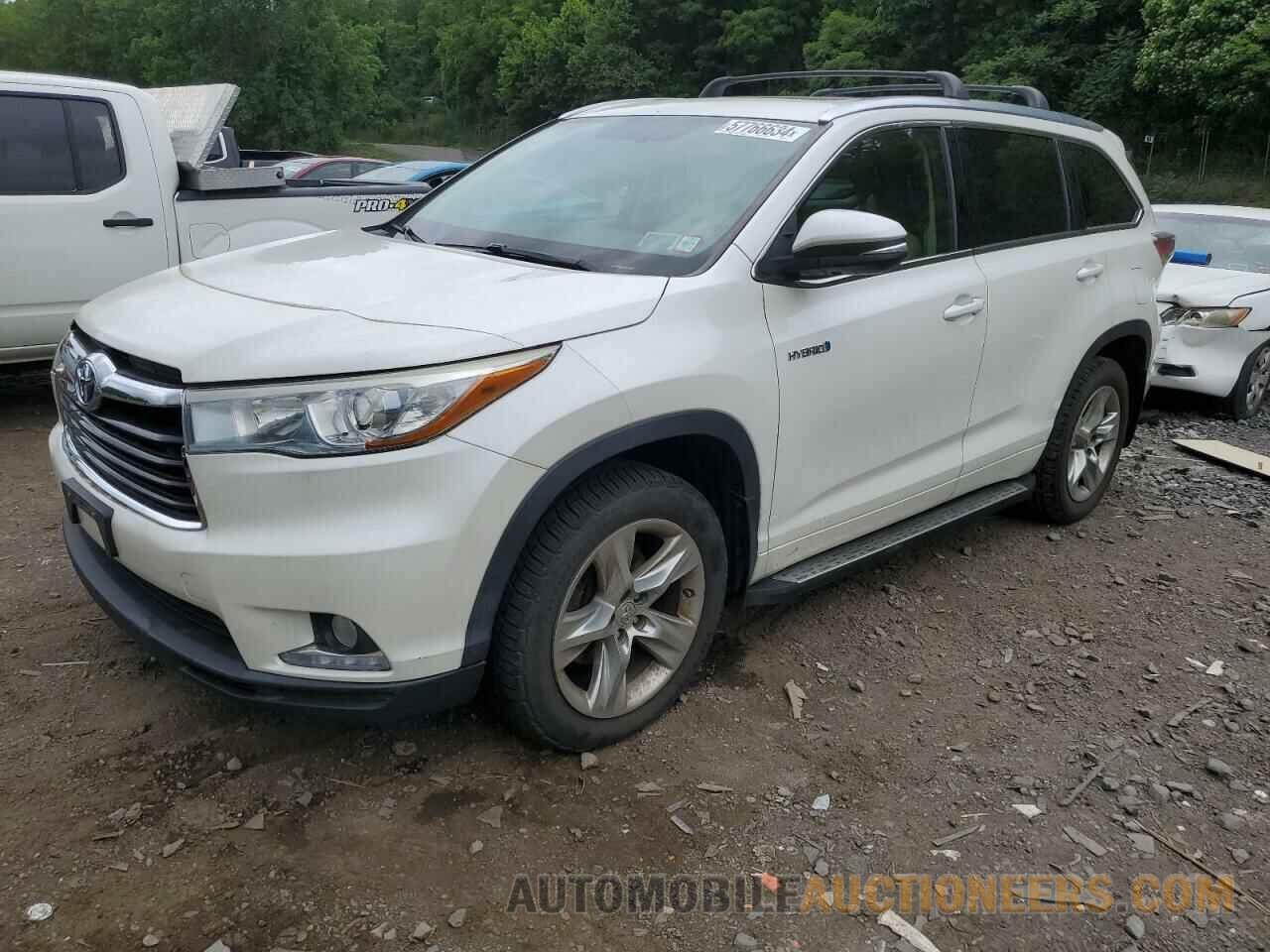 5TDDCRFH9FS010543 TOYOTA HIGHLANDER 2015