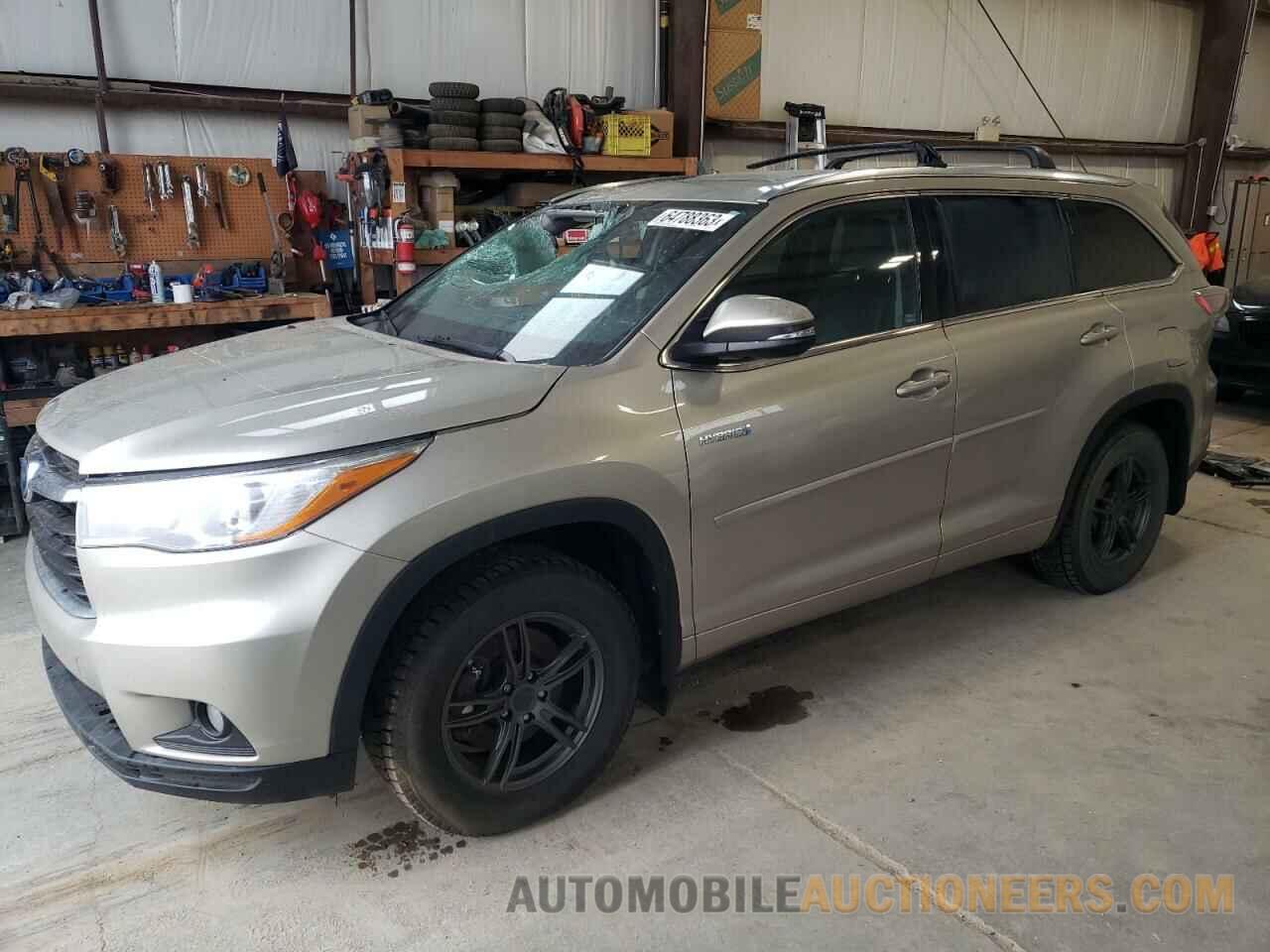 5TDDCRFH9GS014206 TOYOTA HIGHLANDER 2016