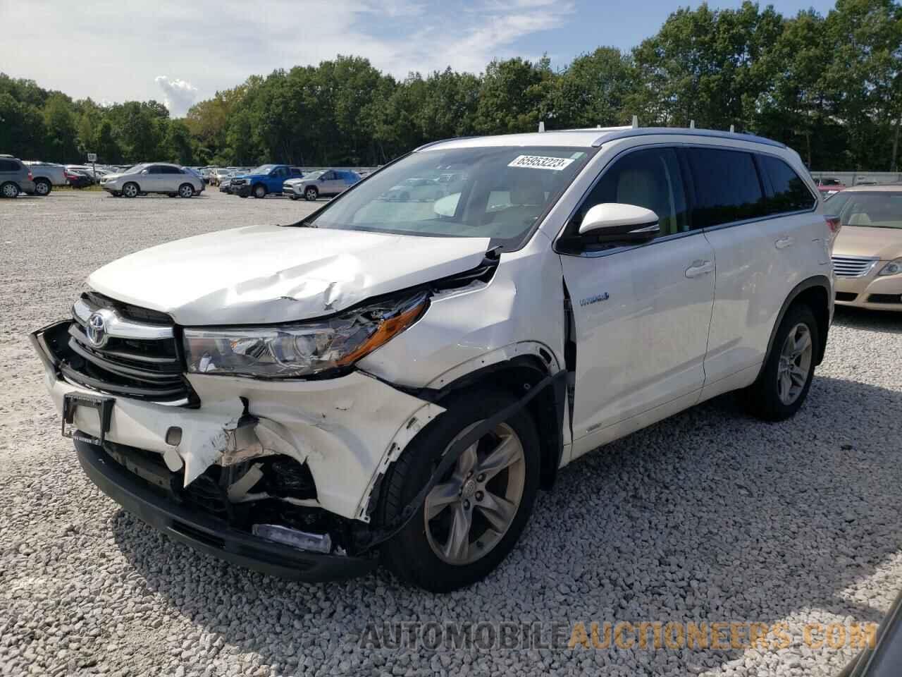 5TDDCRFH9GS015887 TOYOTA HIGHLANDER 2016