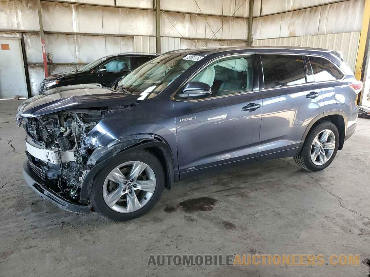 5TDDCRFH9GS019194 TOYOTA HIGHLANDER 2016