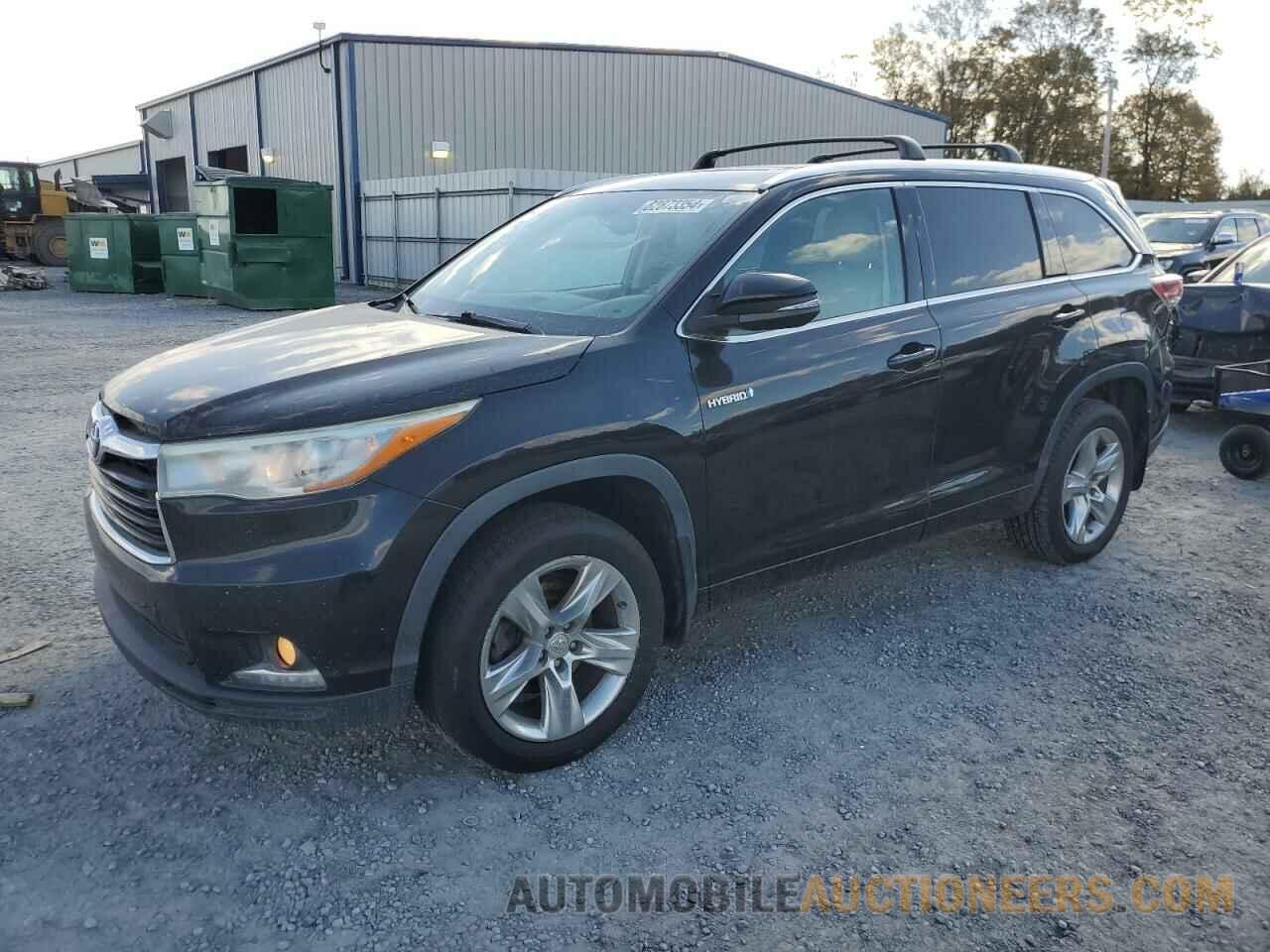 5TDDCRFHXFS007120 TOYOTA HIGHLANDER 2015