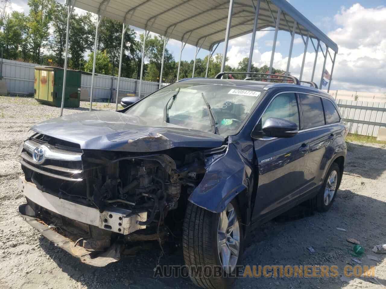 5TDDCRFHXFS008008 TOYOTA HIGHLANDER 2015