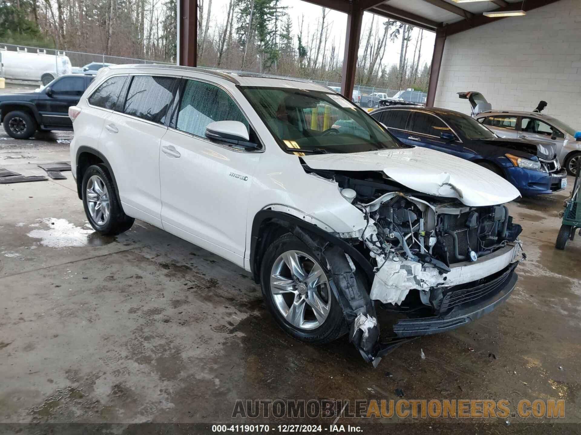 5TDDCRFHXFS008459 TOYOTA HIGHLANDER HYBRID 2015