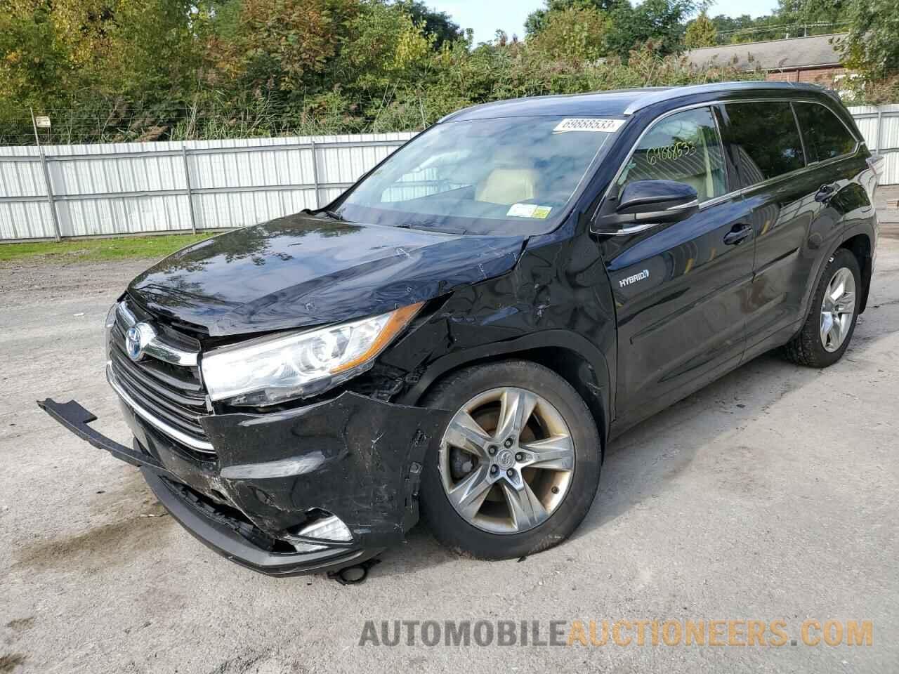 5TDDCRFHXFS009529 TOYOTA HIGHLANDER 2015