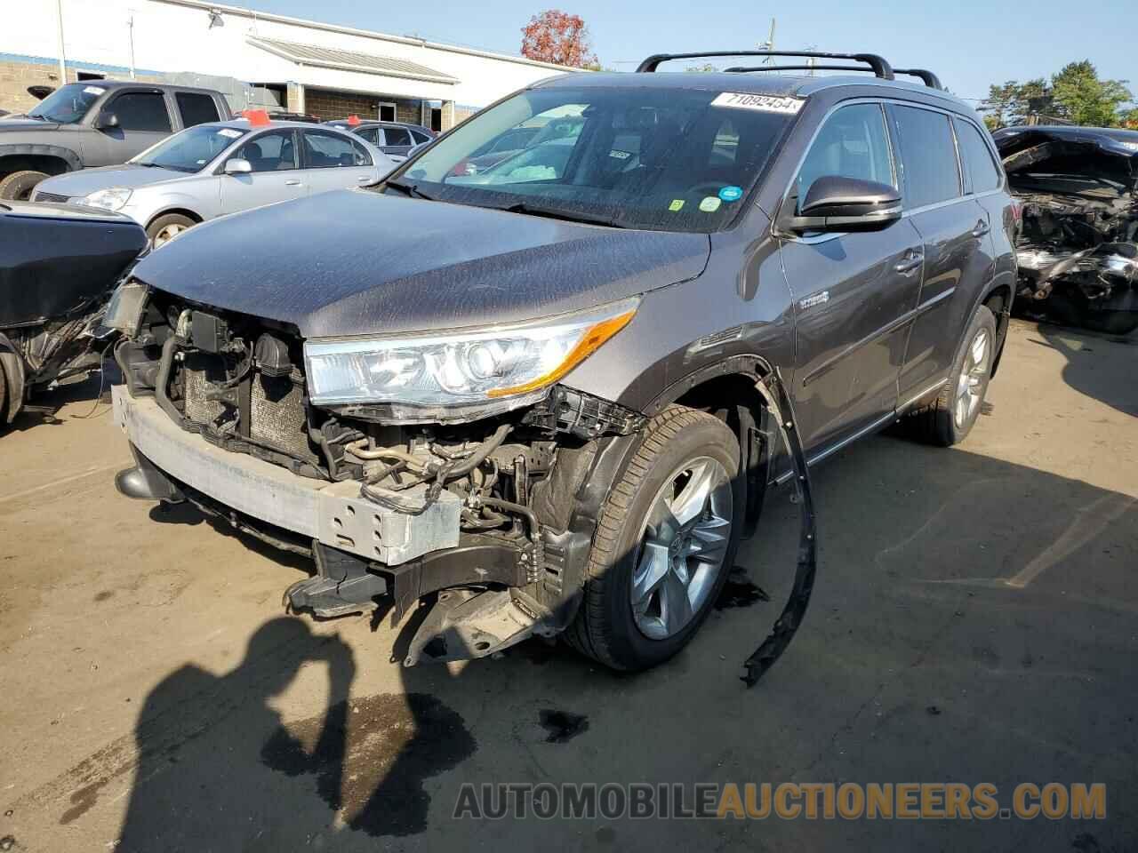 5TDDCRFHXFS009725 TOYOTA HIGHLANDER 2015