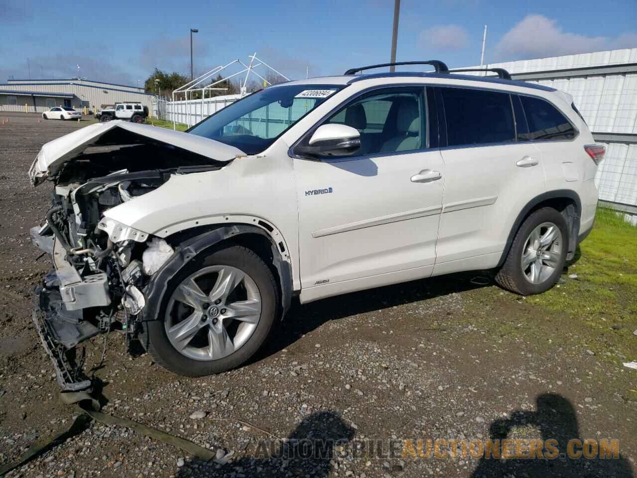 5TDDCRFHXGS016918 TOYOTA HIGHLANDER 2016