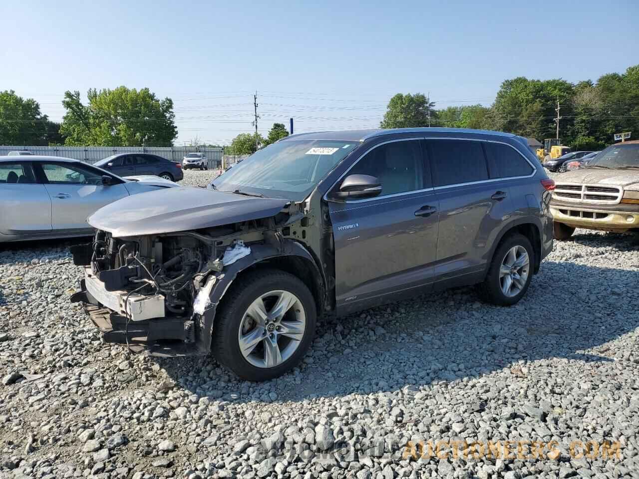 5TDDGRFH0HS021244 TOYOTA HIGHLANDER 2017