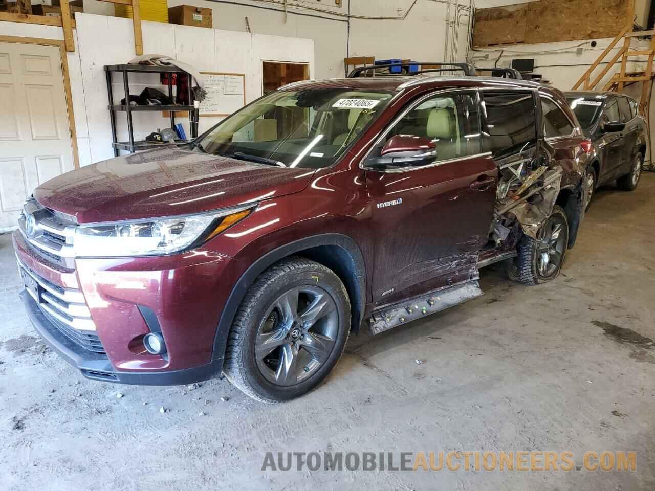 5TDDGRFH0HS026508 TOYOTA HIGHLANDER 2017