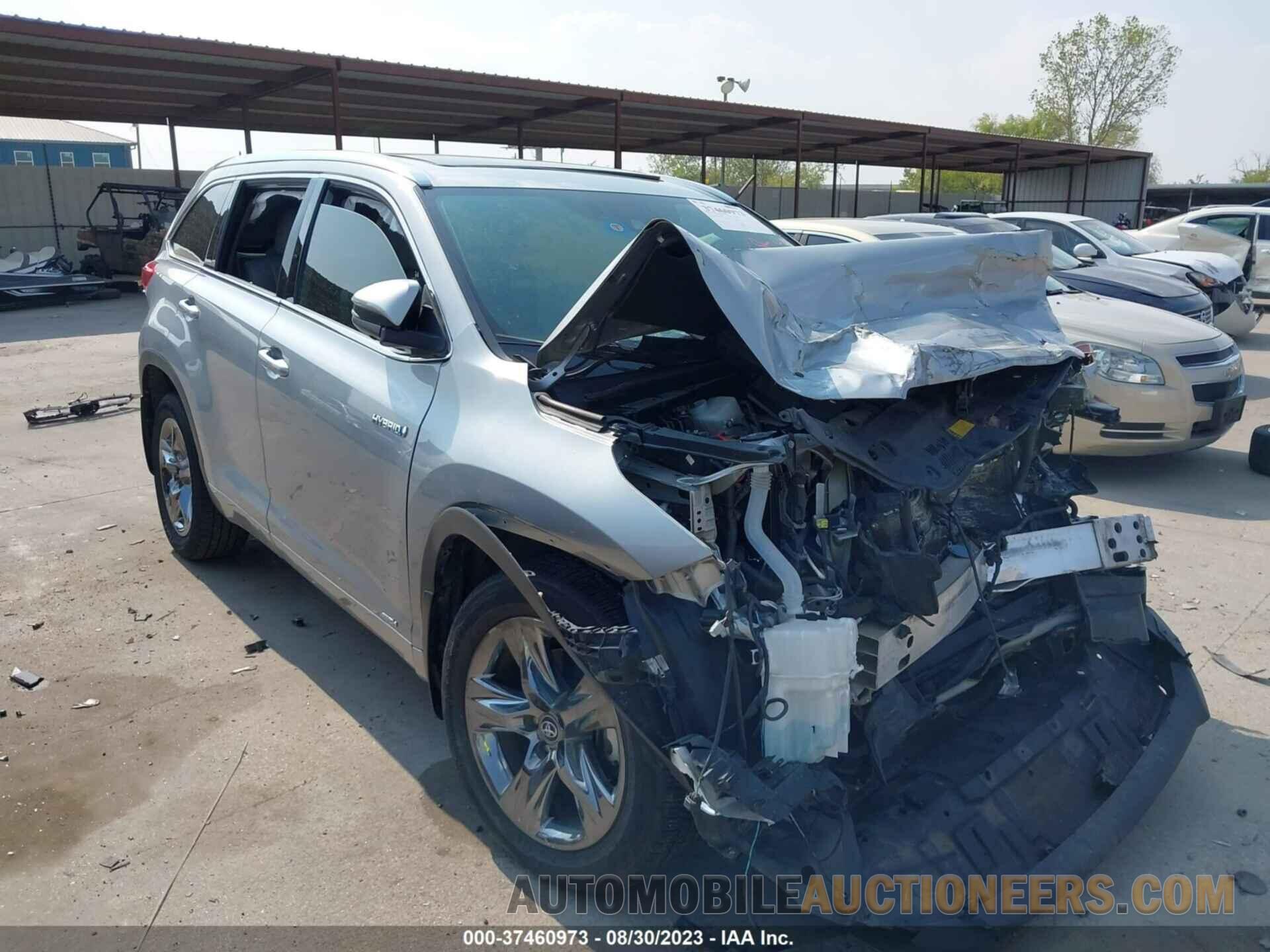 5TDDGRFH0JS038132 TOYOTA HIGHLANDER 2018