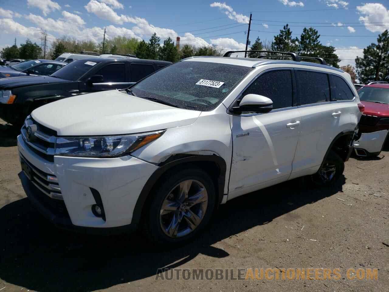 5TDDGRFH0KS060245 TOYOTA HIGHLANDER 2019