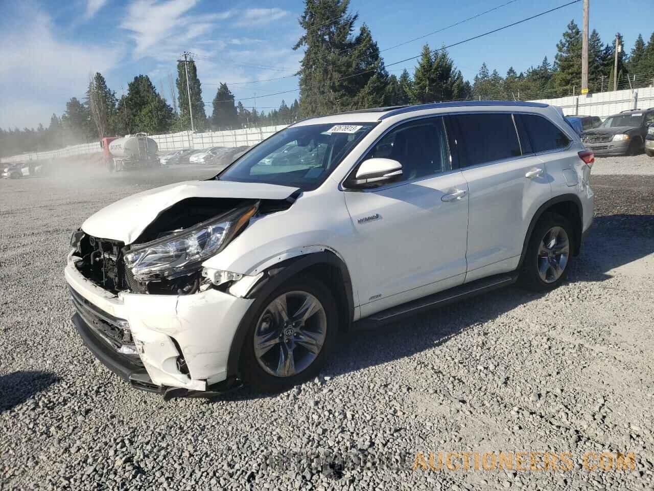 5TDDGRFH0KS067163 TOYOTA HIGHLANDER 2019