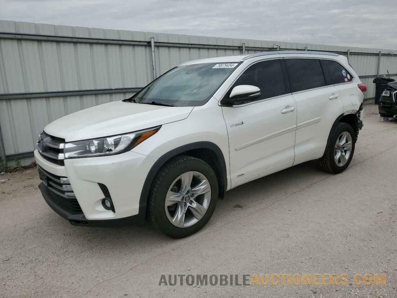 5TDDGRFH0KS067521 TOYOTA HIGHLANDER 2019