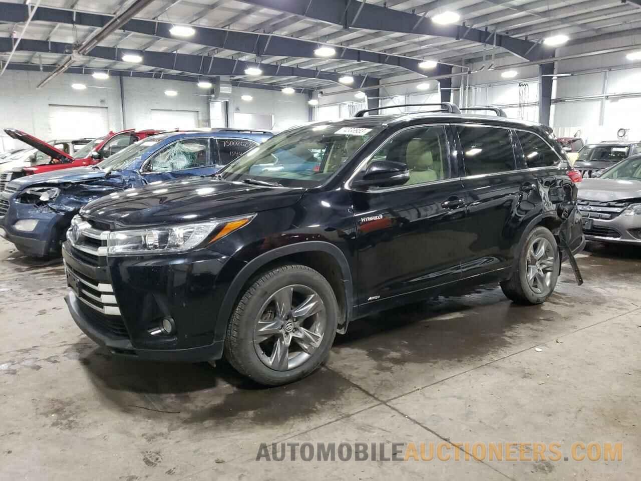 5TDDGRFH1HS027442 TOYOTA HIGHLANDER 2017