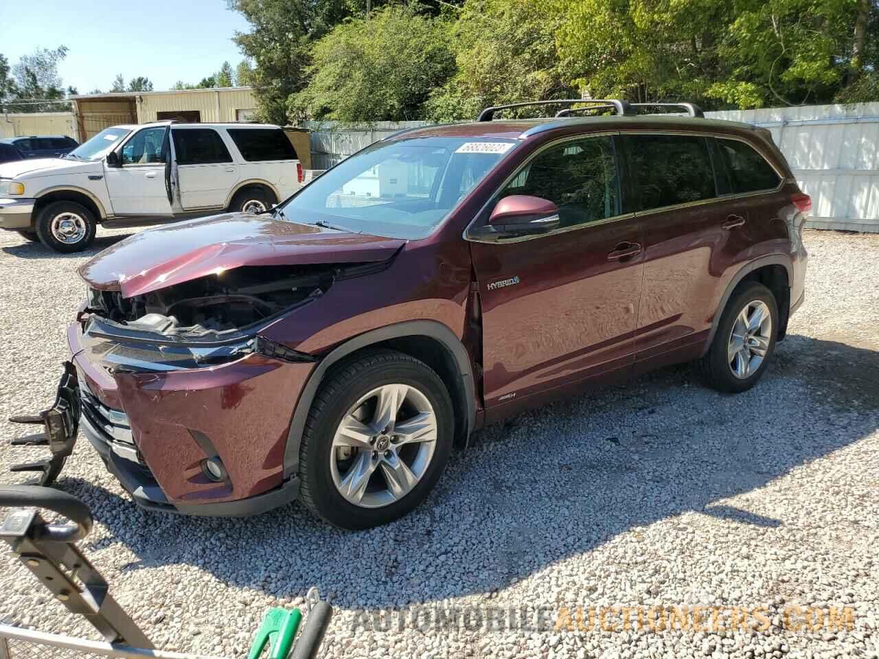 5TDDGRFH1HS034732 TOYOTA HIGHLANDER 2017