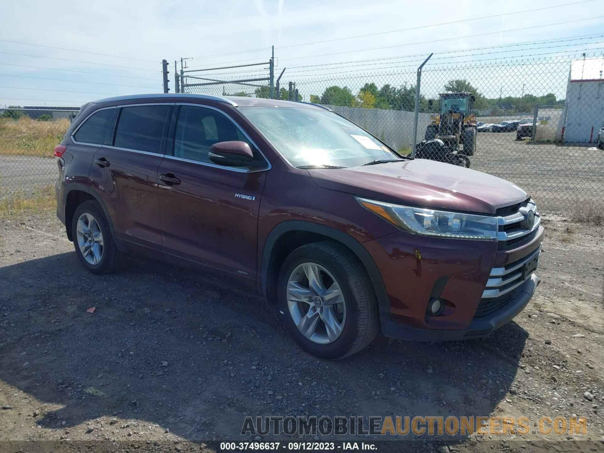 5TDDGRFH1JS037037 TOYOTA HIGHLANDER 2018