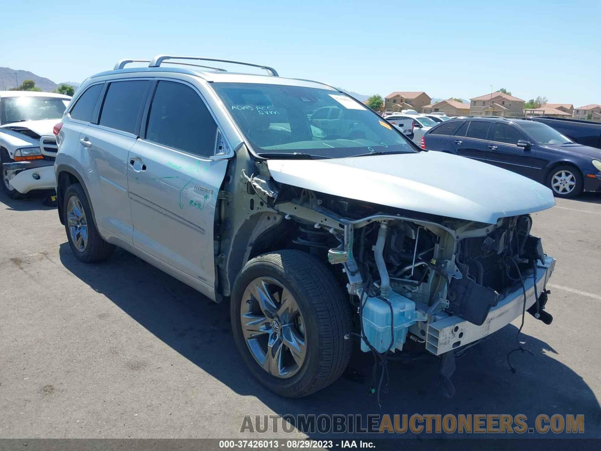 5TDDGRFH1JS038169 TOYOTA HIGHLANDER 2018