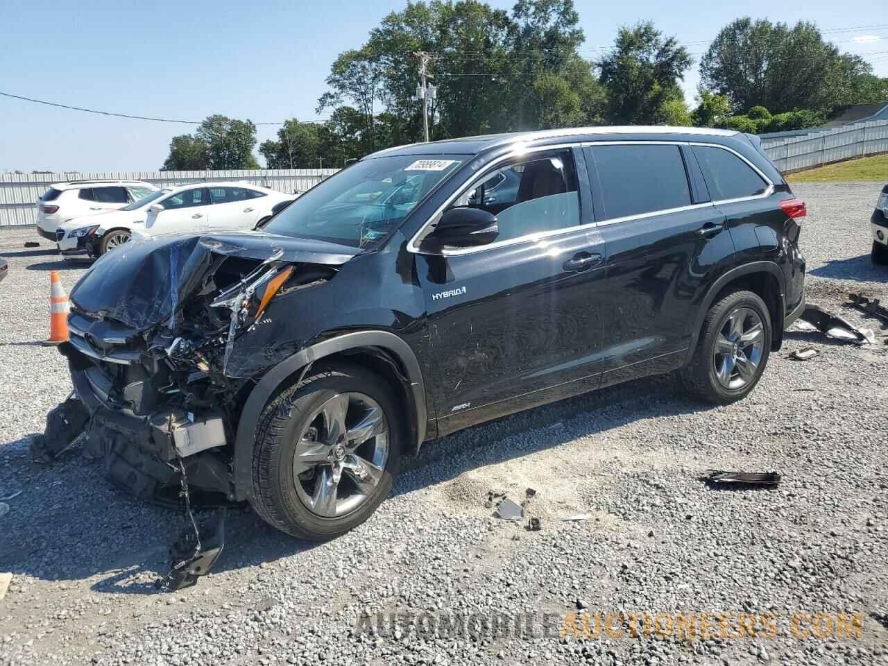 5TDDGRFH1KS065681 TOYOTA HIGHLANDER 2019