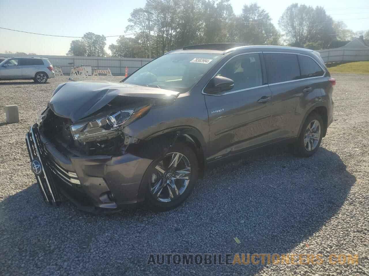 5TDDGRFH1KS068791 TOYOTA HIGHLANDER 2019