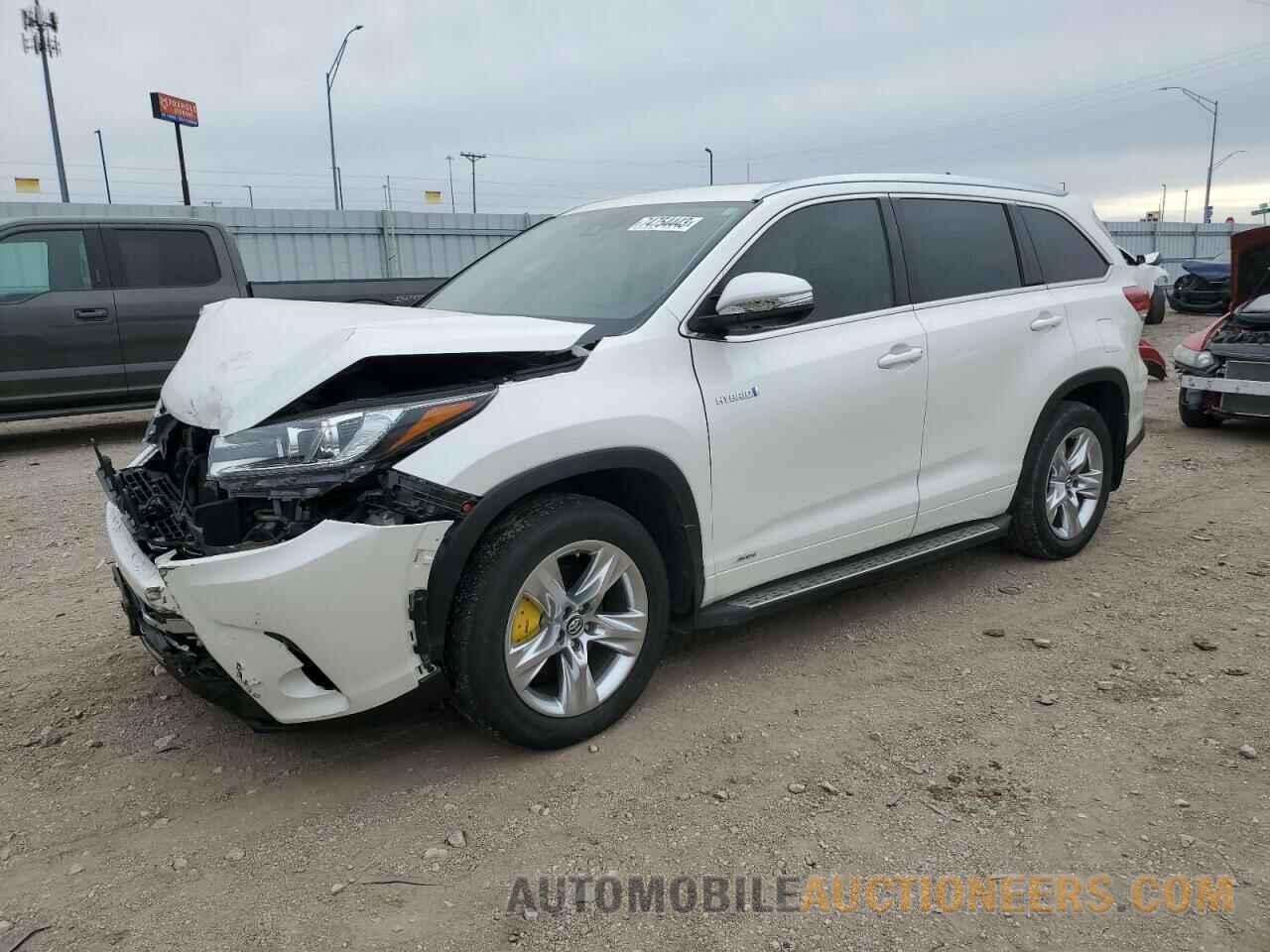 5TDDGRFH2HS024503 TOYOTA HIGHLANDER 2017